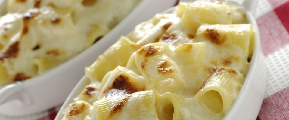 Pasta al forno bianca